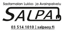 Sastamalan Lukko- ja Avainpalvelu SALPA Oy logo